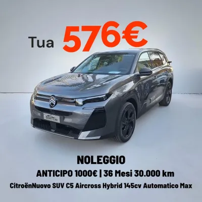 CITROEN NUOVO SUV C5 AIRCROSS HYBRID 145CV DSG
