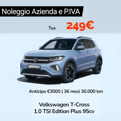 VOLKSWAGEN T-CROSS 1.0 TSI EDITION PLUS 95CV